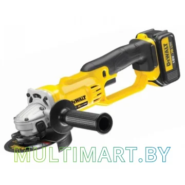 Угловая шлифмашина DeWalt DCG412M2-QW (с 2-мя АКБ, кейс)